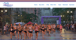 Desktop Screenshot of indywomenshalfmarathon.com